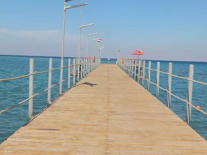 Chalet Porto South Beach - Beach Front Sea View Ain Sukhna Exterior foto