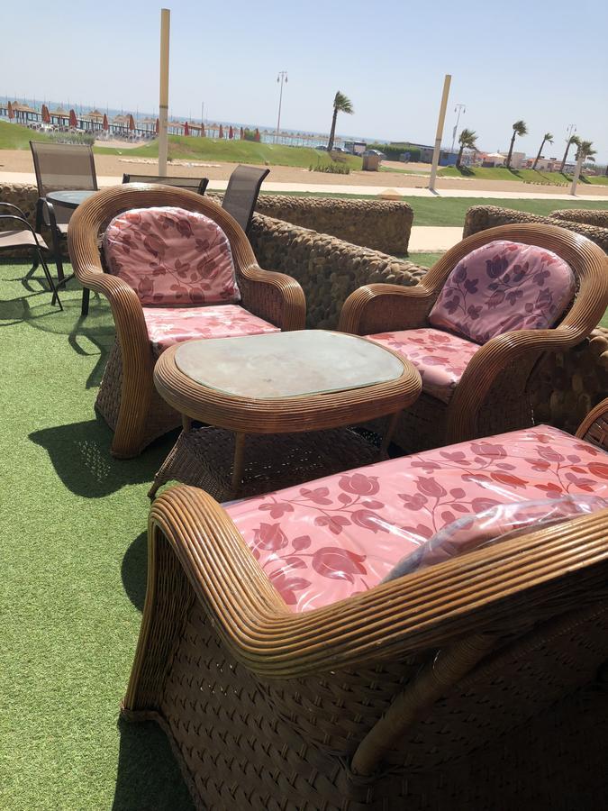 Chalet Porto South Beach - Beach Front Sea View Ain Sukhna Exterior foto